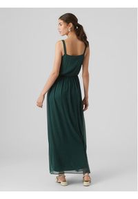 Vero Moda Sukienka letnia Olivia 10298558 Zielony Regular Fit. Kolor: zielony. Materiał: syntetyk. Sezon: lato #3