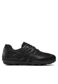 Geox Sneakersy U Snake 2.0 U45GXA 04314 C9999 Czarny. Kolor: czarny. Materiał: materiał