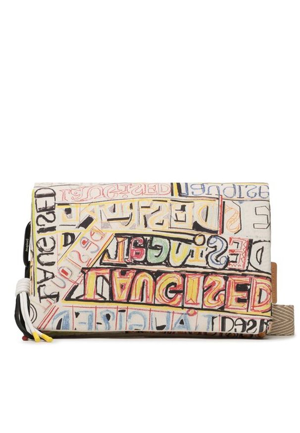 Torebka Desigual. Kolor: beżowy