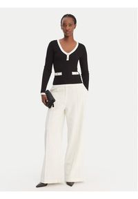 Guess Sweter W6RR26 Z3HP2 Czarny Classic Fit. Kolor: czarny. Materiał: syntetyk, wiskoza #4