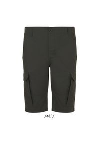 SOL'S - Szorty Sol's Jackson. Kolor: brązowy. Długość: krótkie. Sezon: lato #1