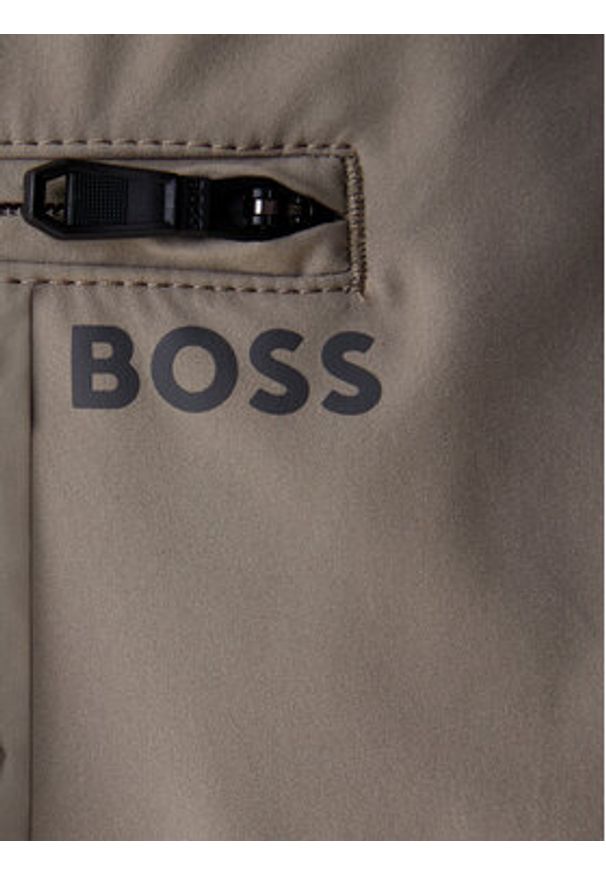 BOSS Spodnie materiałowe T_Urbanex-Cargolight 50508339 Zielony Tapered Fit. Kolor: zielony. Materiał: materiał