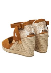 Castañer Espadryle Chiara/8/002 021669 Brązowy. Kolor: brązowy. Materiał: materiał #4