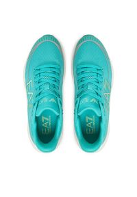 EA7 Emporio Armani Sneakersy X8X245 XK442 D132 Zielony. Kolor: zielony. Materiał: materiał #4
