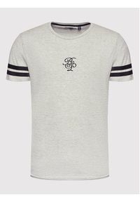 Brave Soul T-Shirt MTS-69KOSTAS Szary Regular Fit. Kolor: szary. Materiał: bawełna #4