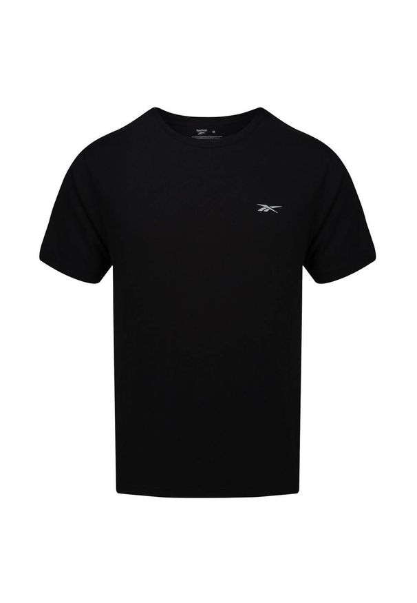 Koszulka sportowa męska Reebok Crew Neck Tee 3-PAK. Kolor: czarny. Materiał: bawełna, poliester