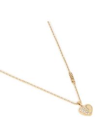 Guess Naszyjnik Lovely Guess JUBN03 035JW Żółte złocenie. Kolor: żółty