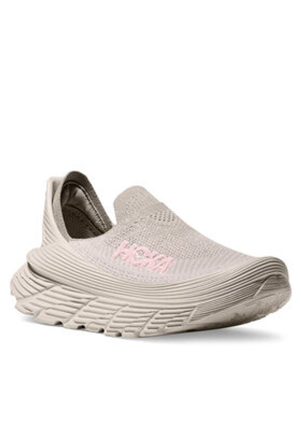 HOKA - Hoka Sneakersy Restore Tc 1134532 Beżowy. Kolor: beżowy. Materiał: materiał