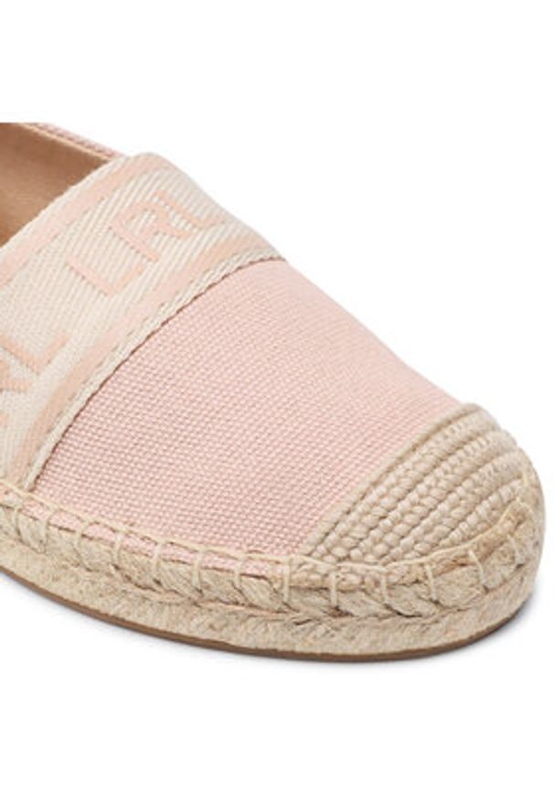 Lauren Ralph Lauren Espadryle Caylee 802824652006 Różowy. Kolor: różowy. Materiał: materiał