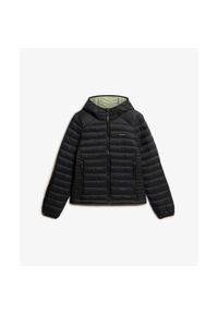 Damska kurtka puchowa Superdry Fuji Lite. Kolor: czarny. Materiał: puch #1