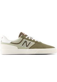 Buty męskie New Balance Numeric NM272OLV – zielone. Kolor: zielony. Materiał: syntetyk, materiał, dresówka, zamsz, skóra. Szerokość cholewki: normalna