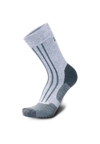 MEINDL - Skarpety trekkingowe męskie Meindl MT6 Lady z wełną Merino. Kolor: szary. Materiał: wełna. Sport: turystyka piesza #1