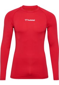 Koszulka z długim rękawem sportowa Hummel BL PERFORMANCE TEE 22551. Kolor: czerwony, wielokolorowy, różowy. Długość rękawa: długi rękaw. Długość: długie
