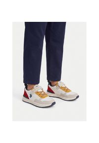 Sneakersy U.S. Polo Assn.. Kolor: biały #1