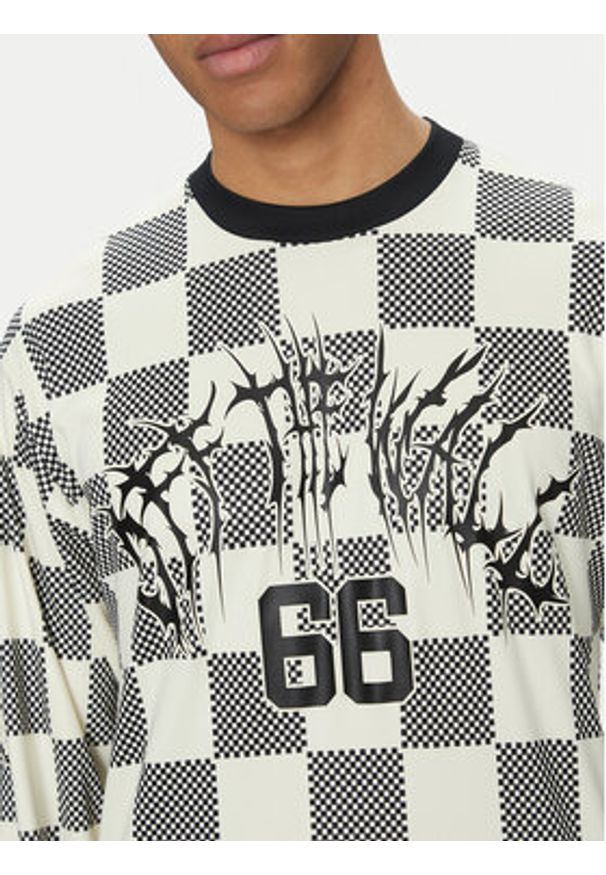 Vans Longsleeve Metal Arch Soccer VN000KUB Kolorowy Loose Fit. Materiał: syntetyk. Długość rękawa: długi rękaw. Wzór: kolorowy