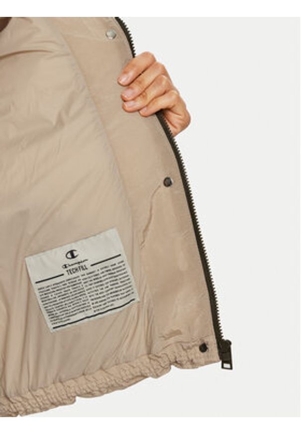 Champion Kurtka zimowa 117574 Beżowy Custom Fit. Kolor: beżowy. Materiał: syntetyk. Sezon: zima