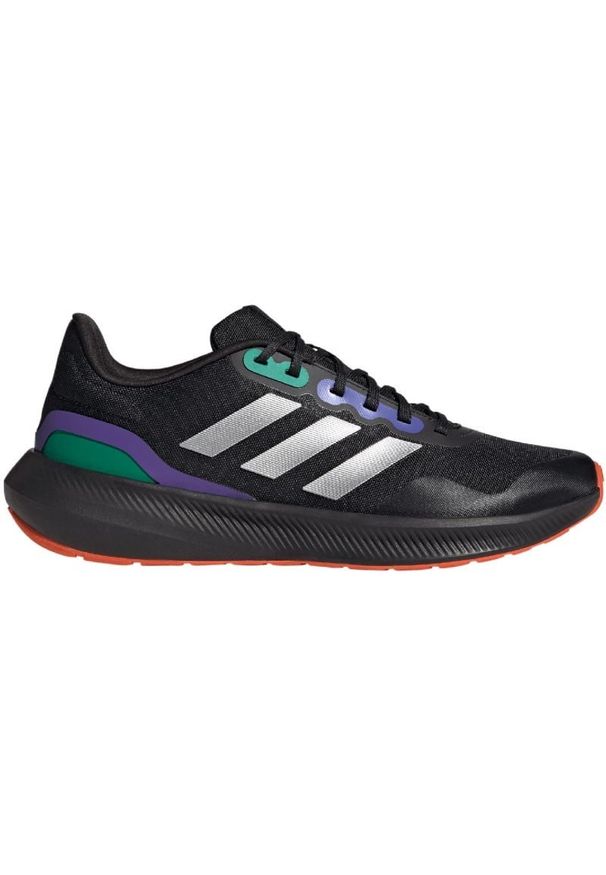 Adidas - Buty adidas Runfalcon 3 Tr M HP7570 czarne. Zapięcie: sznurówki. Kolor: czarny. Szerokość cholewki: normalna. Model: Adidas Cloudfoam. Sport: bieganie
