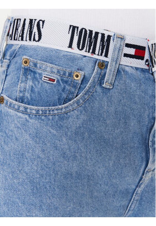Tommy Jeans Jeansy Izzie DW0DW15047 Niebieski Slim Fit. Kolor: niebieski