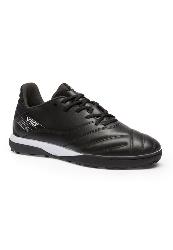KIPSTA - Buty do piłki nożnej Kipsta Viralto II Matador TF skórzane Classic Heritage. Kolor: czarny. Materiał: skóra. Szerokość cholewki: normalna. Sport: piłka nożna