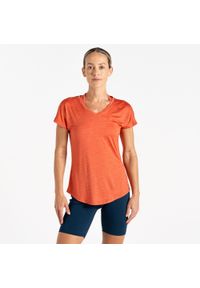 DARE 2B - Vigilant damska sportowa koszulka. Kolor: żółty. Sport: turystyka piesza, fitness