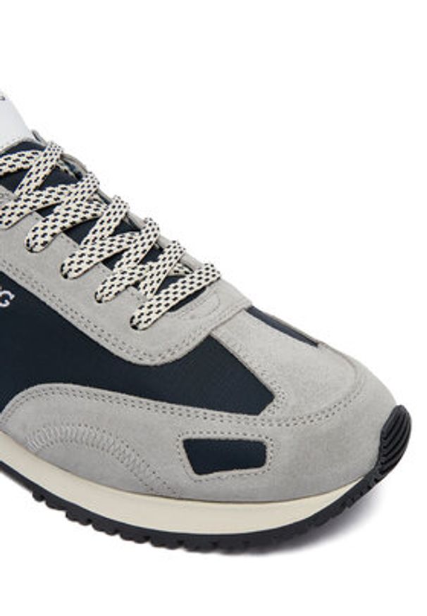Iceberg Sneakersy Fondo IU185302 Granatowy. Kolor: niebieski. Materiał: materiał