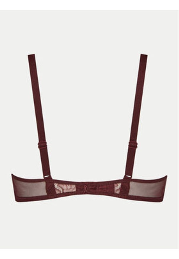 Chantelle X Biustonosz z fiszbiną Xtravagant C06GM9 Bordowy. Kolor: czerwony. Materiał: syntetyk
