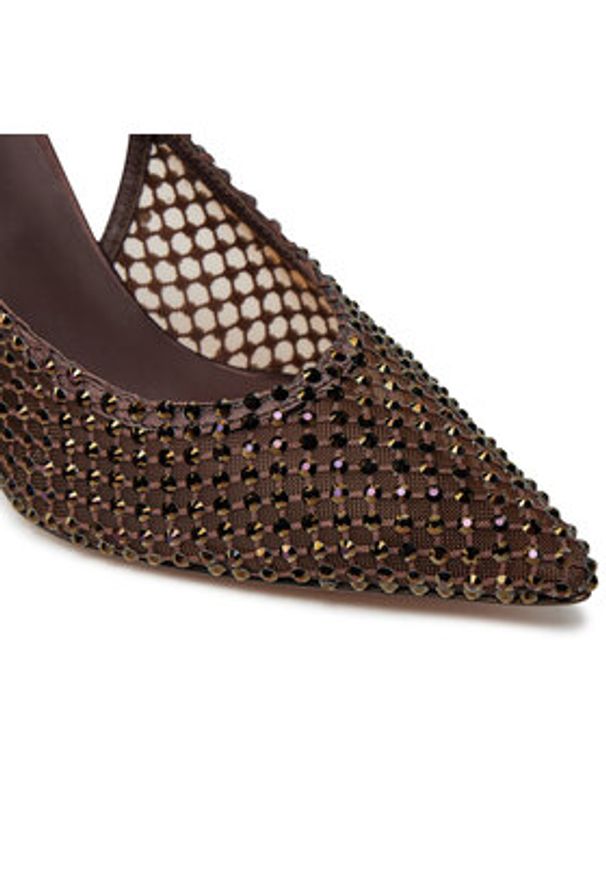 LE SILLA - Le Silla Szpilki Chanel Gilda Stocking 2299U080P1PPSAS748 Brązowy. Kolor: brązowy. Materiał: materiał. Obcas: na szpilce