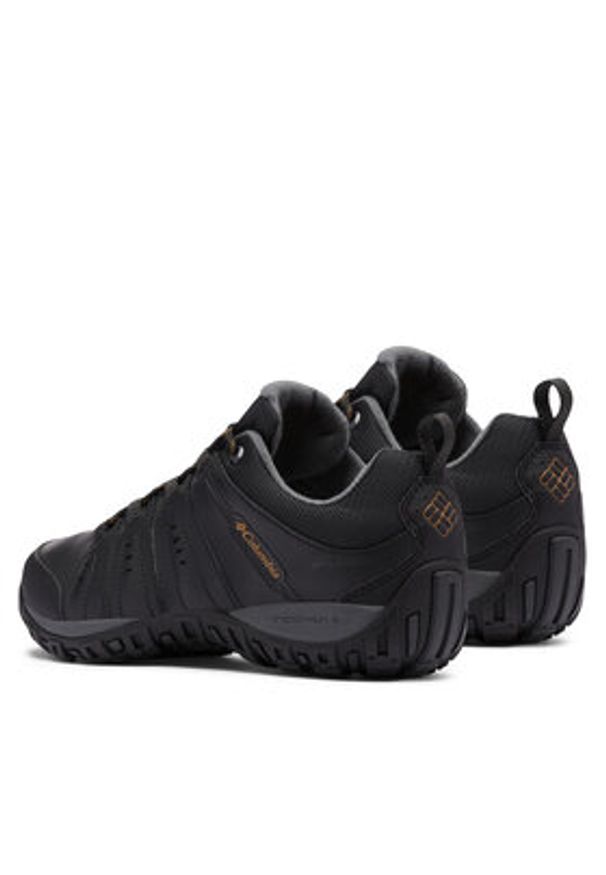 columbia - Columbia Trekkingi Woodburn II Waterproof 1553001 Czarny. Kolor: czarny. Materiał: skóra. Sport: turystyka piesza