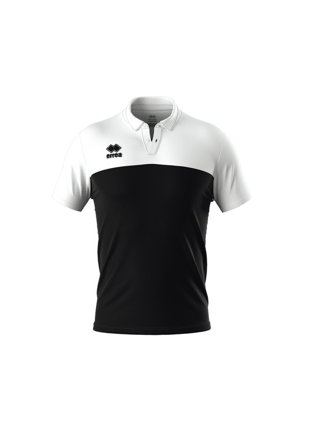 ERREA - Koszulka polo dla dzieci Errea Bob. Typ kołnierza: polo. Kolor: czarny, biały, wielokolorowy. Styl: sportowy