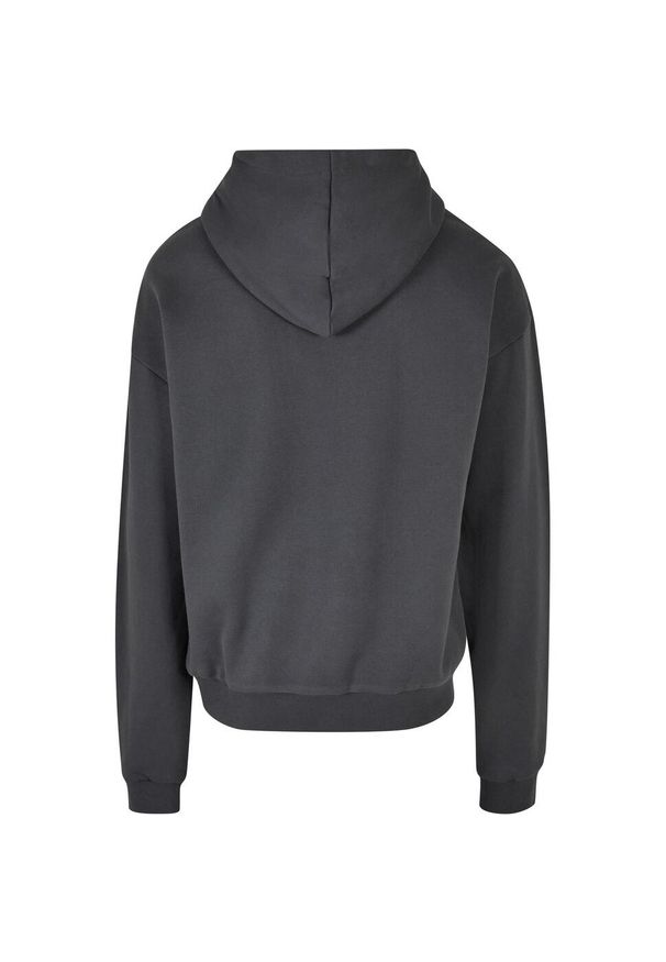 BUILD YOUR BRAND - Bawełniana Bluza Z Kapturem Dla Dorosłych Unisex Ultra Heavyweight Boxy Hoodie. Typ kołnierza: kaptur. Kolor: szary. Materiał: bawełna
