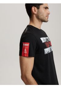 Diverse - T-shirt męski z nadrukiem DKR S 0223 S1823 - - Rozmiar: L. Kolor: czarny. Materiał: bawełna. Wzór: nadruk #3