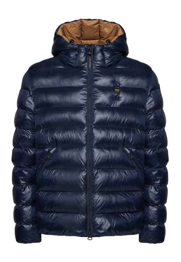 Blauer Kurtka przejściowa 25WBLUC02079 Granatowy Regular Fit. Kolor: niebieski. Materiał: syntetyk