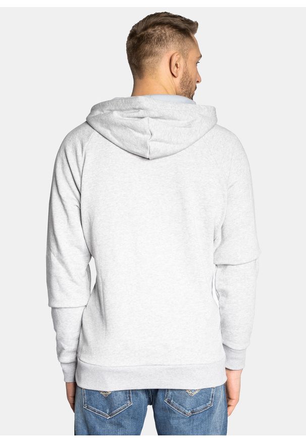 Bluza męska szara Under Armour Rival Fleece Hoodie. Okazja: na co dzień. Kolor: szary. Styl: casual, klasyczny