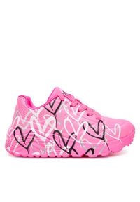skechers - Sneakersy Skechers. Kolor: różowy