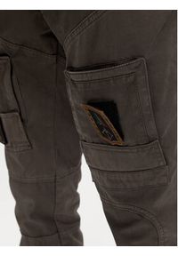 Aeronautica Militare Spodnie materiałowe 232PA1557CT3170 Khaki Regular Fit. Kolor: brązowy. Materiał: bawełna, materiał #3