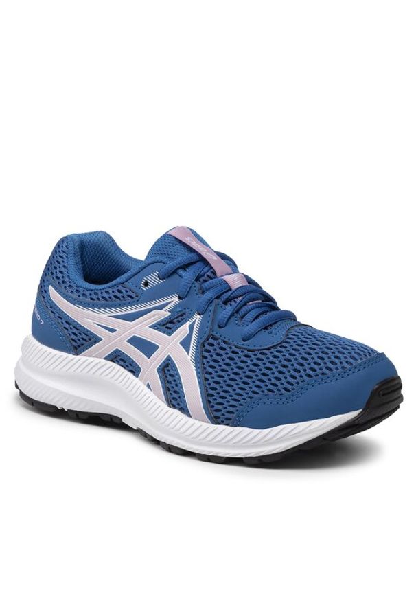 Asics Buty Contend 7 Gs 1014A192 Niebieski. Kolor: niebieski. Materiał: materiał