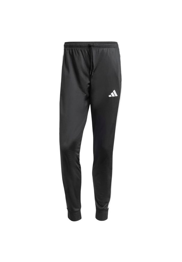 Adidas - Spodnie męskie adidas 3-Stripes Tricot Regular Tapered. Kolor: biały, wielokolorowy, czarny
