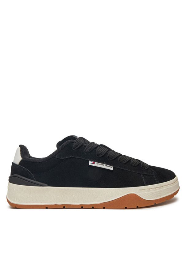 Tommy Jeans Sneakersy Skate EN0EN02677 Czarny. Kolor: czarny. Materiał: zamsz, skóra. Sport: skateboard