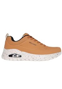 skechers - Buty do chodzenia męskie Skechers Uno Rugged. Kolor: brązowy. Materiał: syntetyk, materiał. Szerokość cholewki: normalna. Sport: turystyka piesza