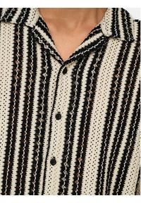 Only & Sons Koszula Dani 22030511 Beżowy Regular Fit. Kolor: beżowy. Materiał: syntetyk, bawełna #4