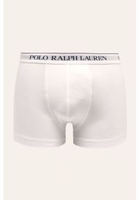 Polo Ralph Lauren - Bokserki (3 pack). Kolor: biały. Materiał: bawełna, materiał, dzianina, elastan. Wzór: gładki #3