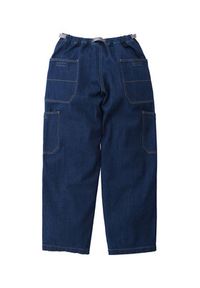 Gramicci Spodnie materiałowe G3SM-P073 Granatowy Regular Fit. Kolor: niebieski. Materiał: materiał, bawełna #3