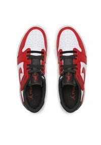 Nike Sneakersy Air Jordan 1 Low Flyease DM1206 163 Czerwony. Kolor: czerwony. Materiał: skóra. Model: Nike Air Jordan #4