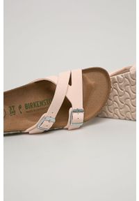 Birkenstock - Klapki Yao Balance. Kolor: różowy. Materiał: syntetyk, materiał, skóra ekologiczna. Wzór: gładki. Wysokość obcasa: bez obcasa, niski #2