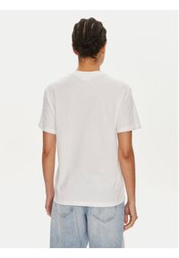 Calvin Klein T-Shirt B&W Flower K20K207579 Biały Regular Fit. Kolor: biały. Materiał: bawełna #5