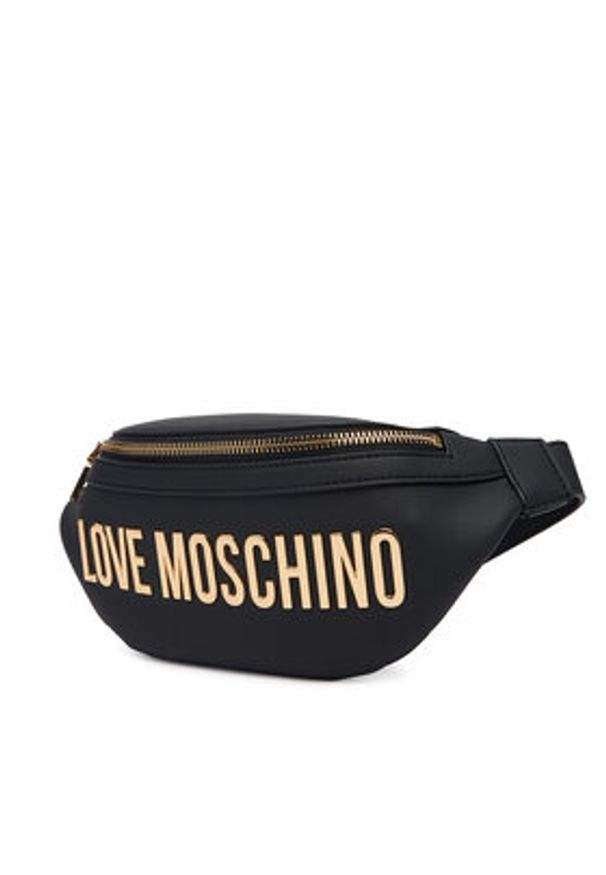 Love Moschino - LOVE MOSCHINO Nerka JC4195PP1OKD0000 Czarny. Kolor: czarny. Materiał: skóra