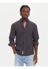 Tommy Jeans Koszula DM0DM21298 Czarny Regular Fit. Kolor: czarny. Materiał: bawełna