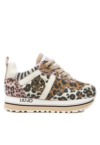 Liu Jo Sneakersy Maxi Wonder 709 4A4305 TX133 Beżowy. Kolor: beżowy. Materiał: materiał #1