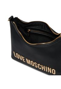 Love Moschino - LOVE MOSCHINO Torebka JC4025PP1LKD0000 Czarny. Kolor: czarny. Materiał: skórzane