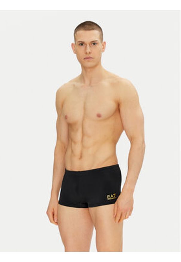 EA7 Emporio Armani Kąpielówki 7M000551 AF14514 MC004 Czarny. Kolor: czarny. Materiał: syntetyk